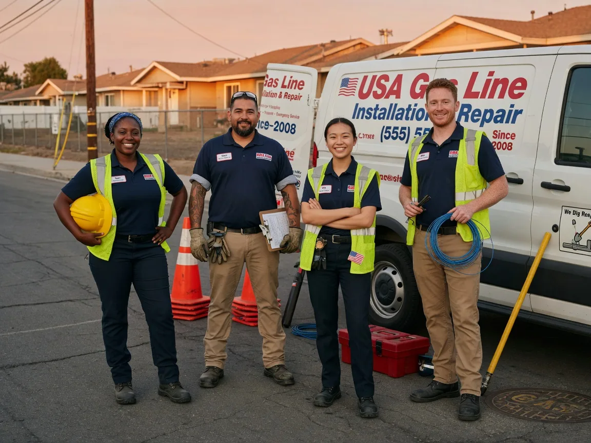 Gas Line Installation company in Henryville, PA